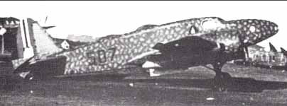 A Norwegian Caproni Ca.310 captured at Stavanger Airfield durin WWII